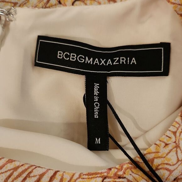 NWT BCBGMAXAZRIA Wrap Front High-Low Dress Women's Medium - Picture 9 of 11